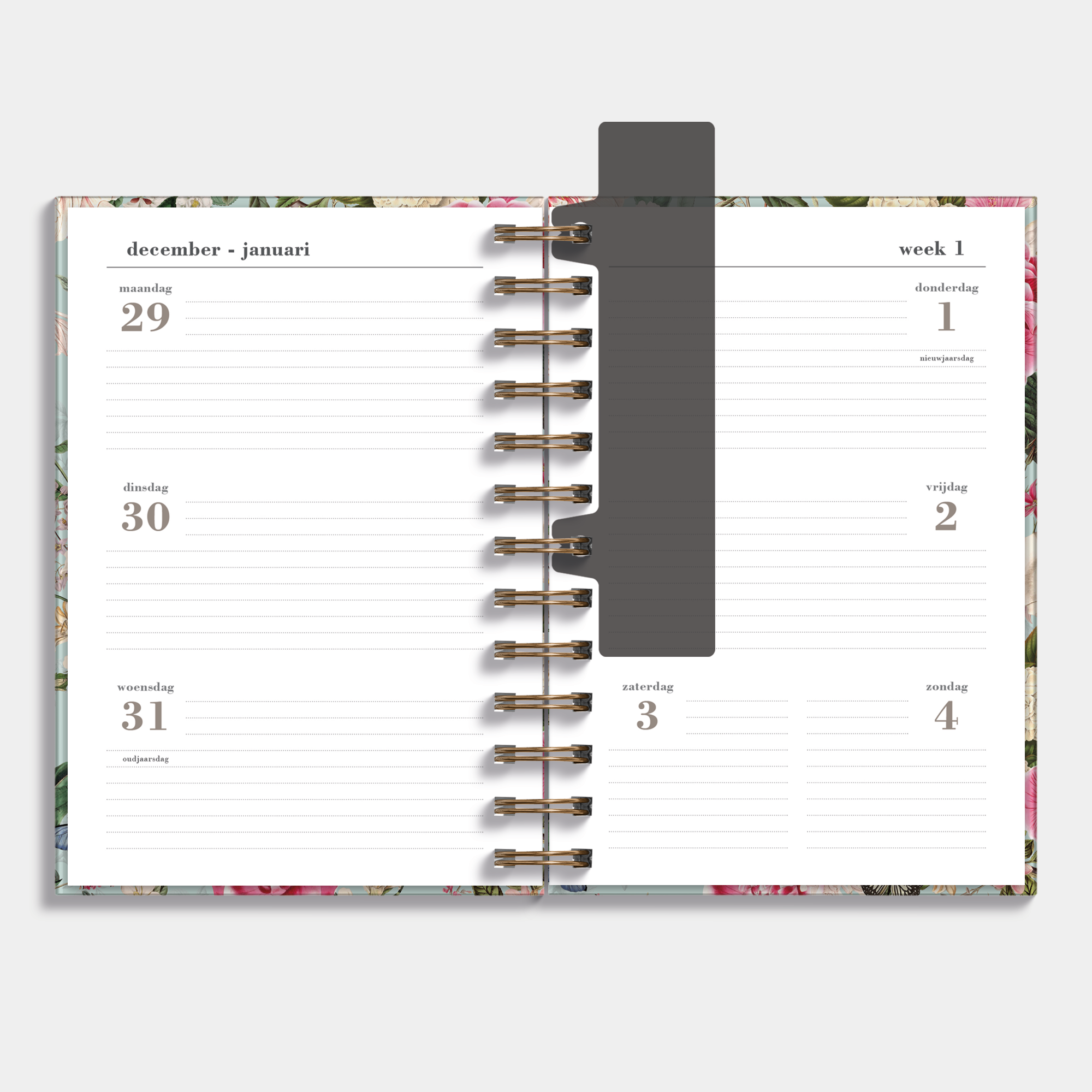 RINGBAND AGENDA 2026 MEDIUM BROCANTE
