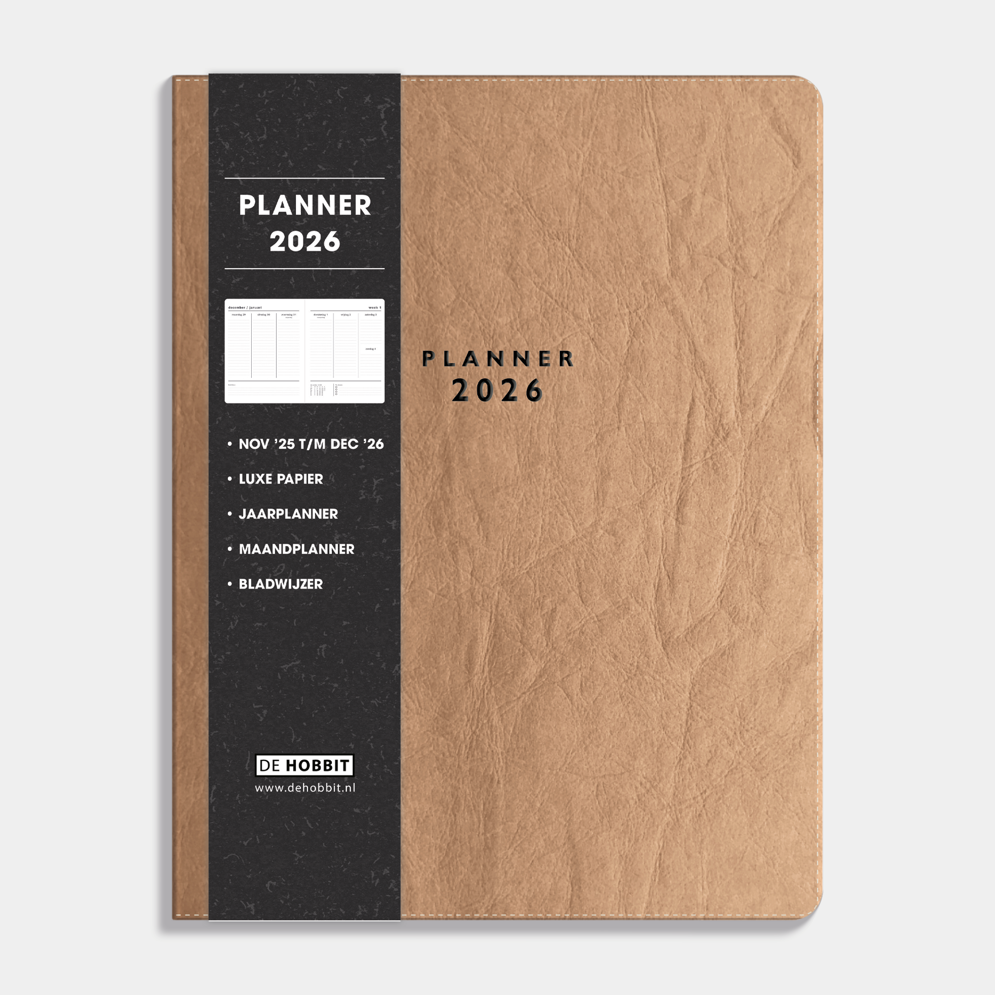 WEEKPLANNER 2026 ±A4 WASHED CRAFT