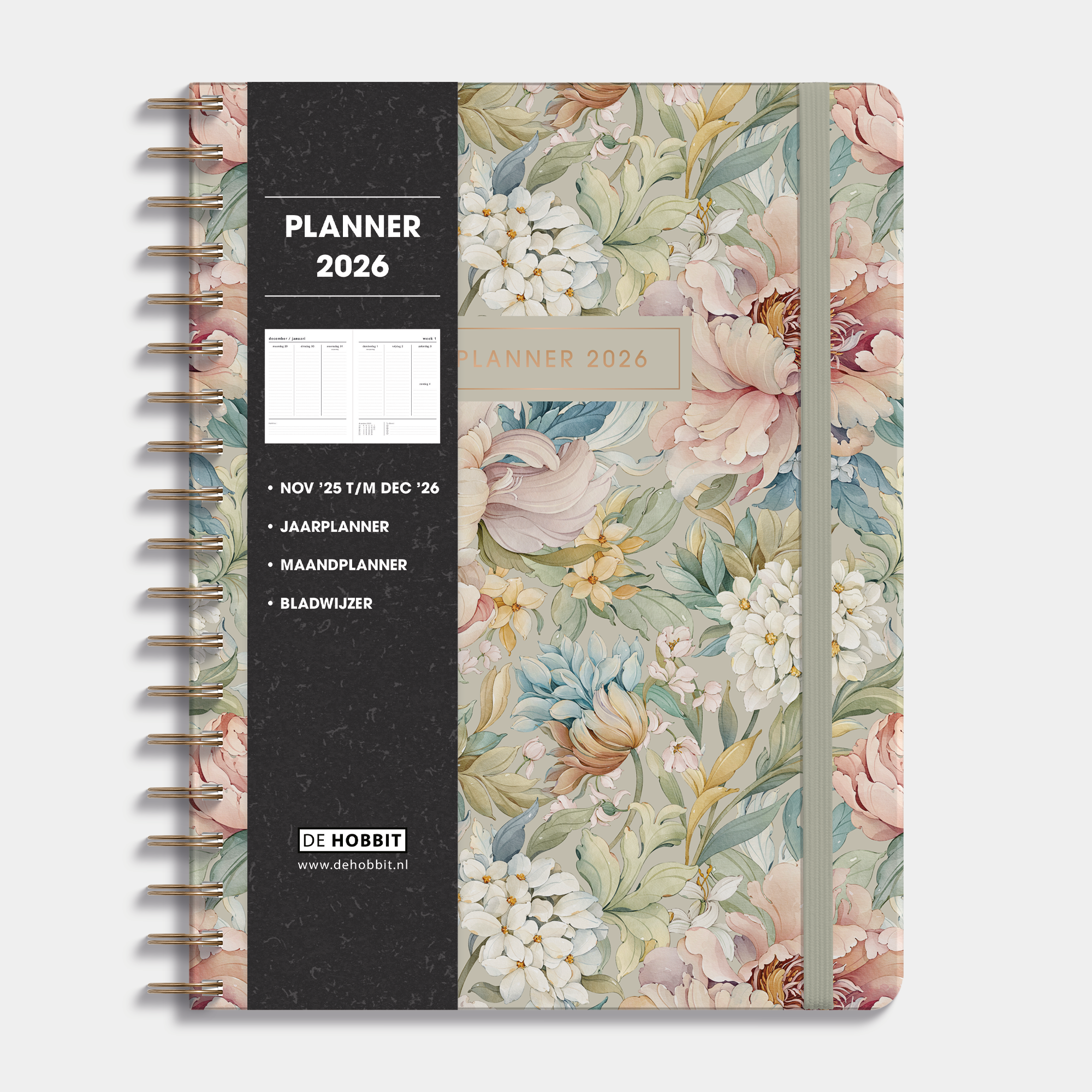 WEEKPLANNER 2026 ±A4 VINTAGE PIOENROZEN