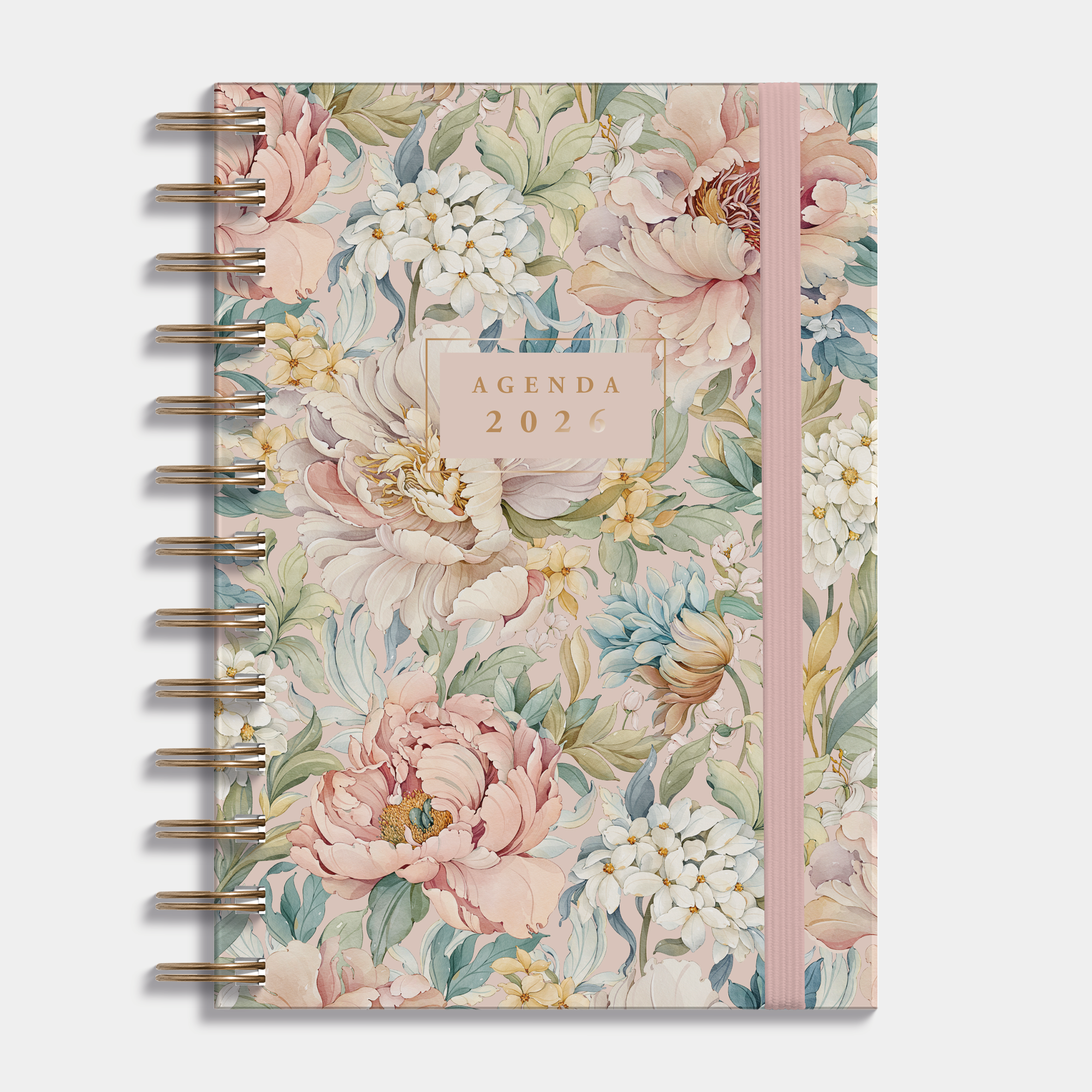 RINGBAND AGENDA 2026 MEDIUM VINTAGE PIOENROZEN