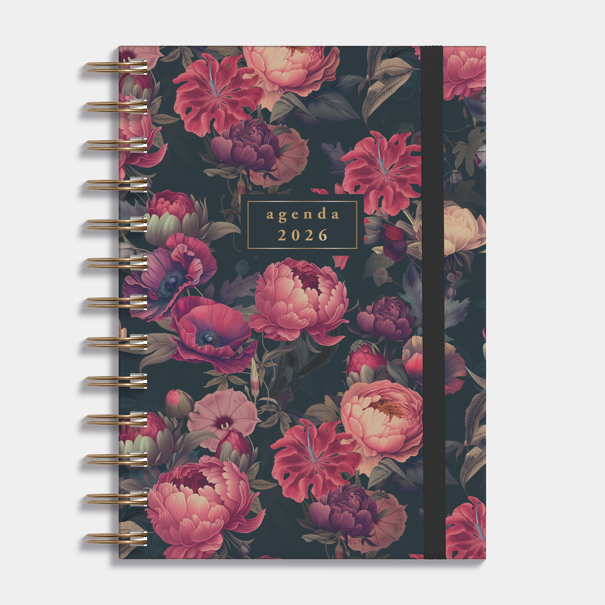 RINGBAND AGENDA 2026 MEDIUM KLASSIEKE ROZEN