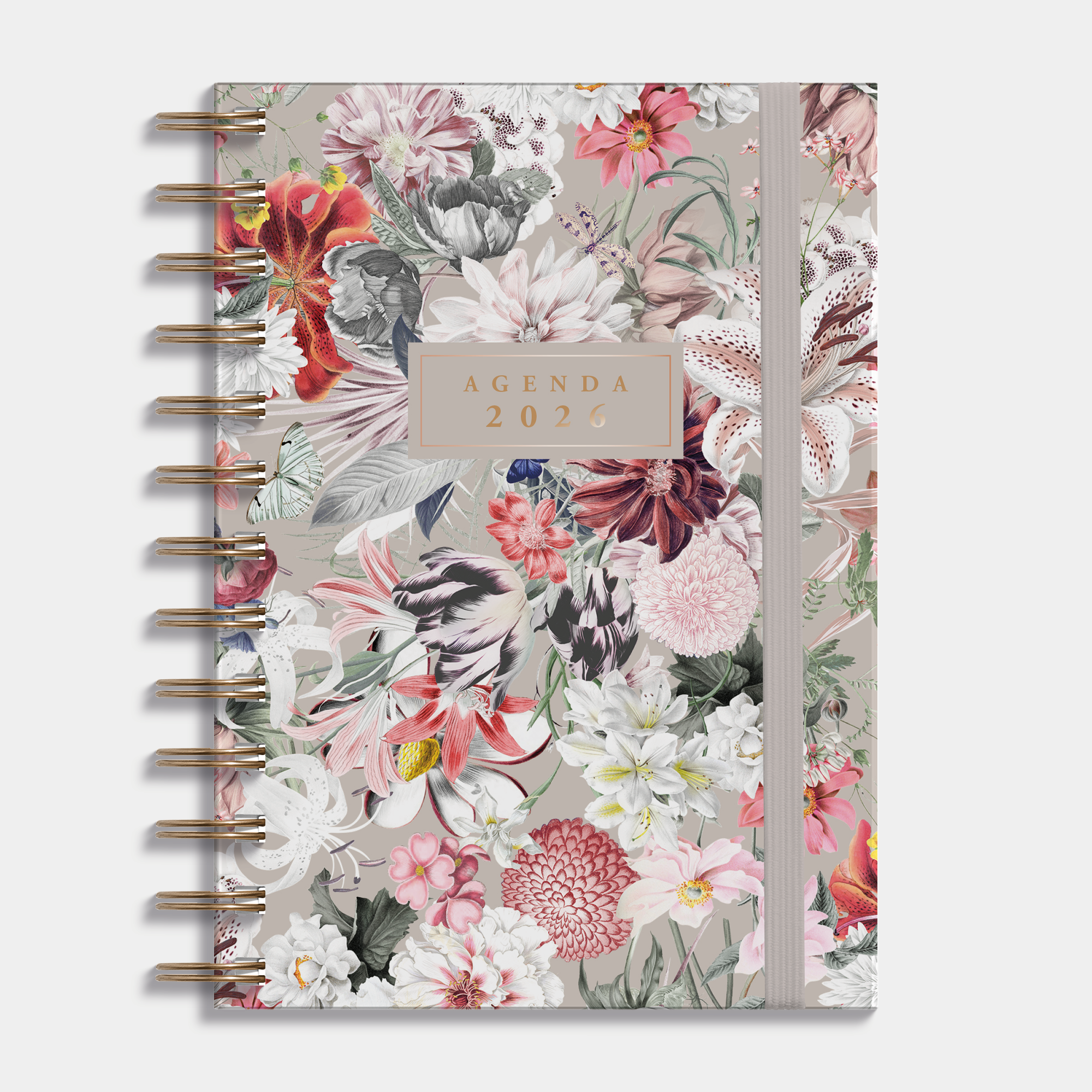 RINGBAND AGENDA 2026 MEDIUM BLOEMEN