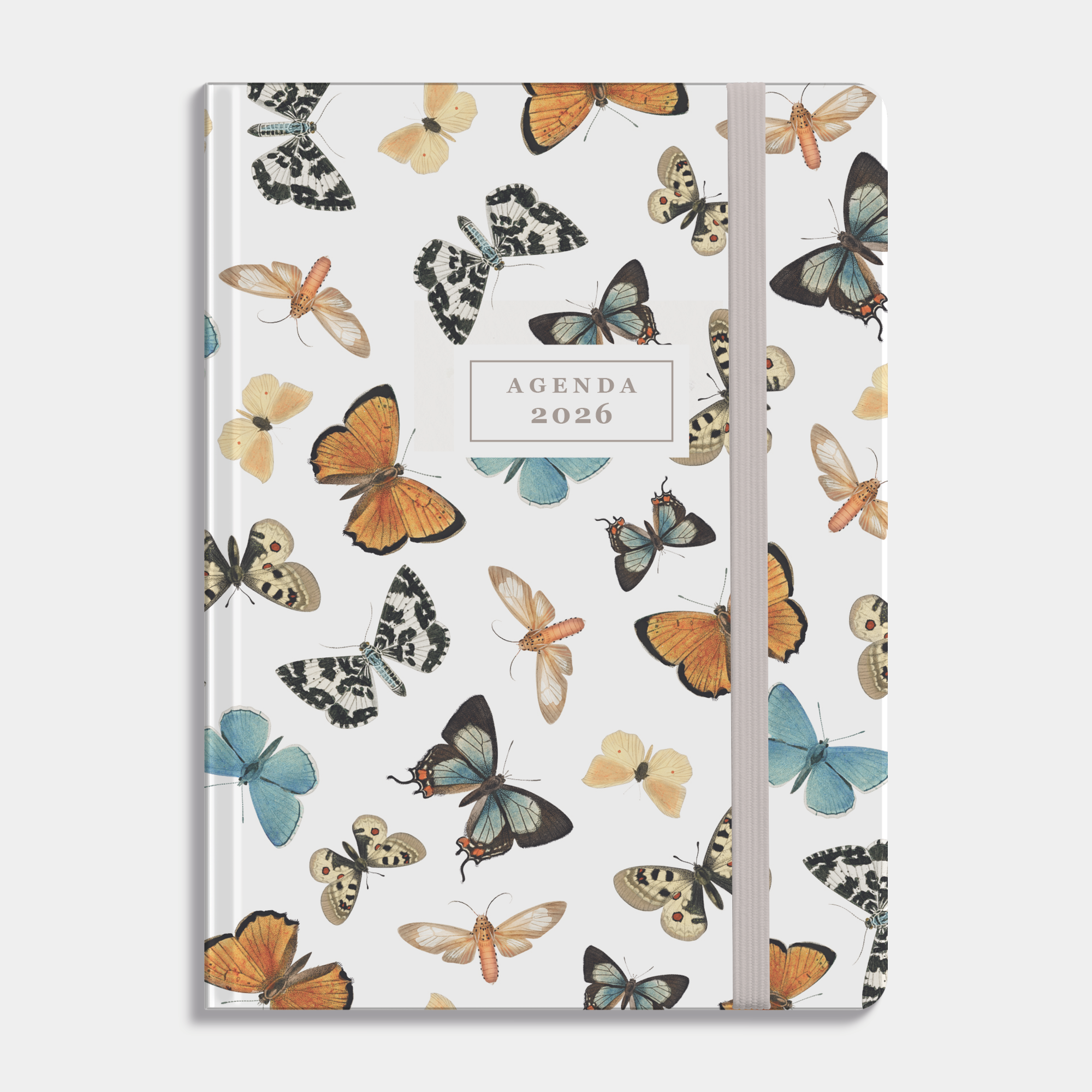 SOFT POCKET AGENDA 2026 A6 VLINDERS