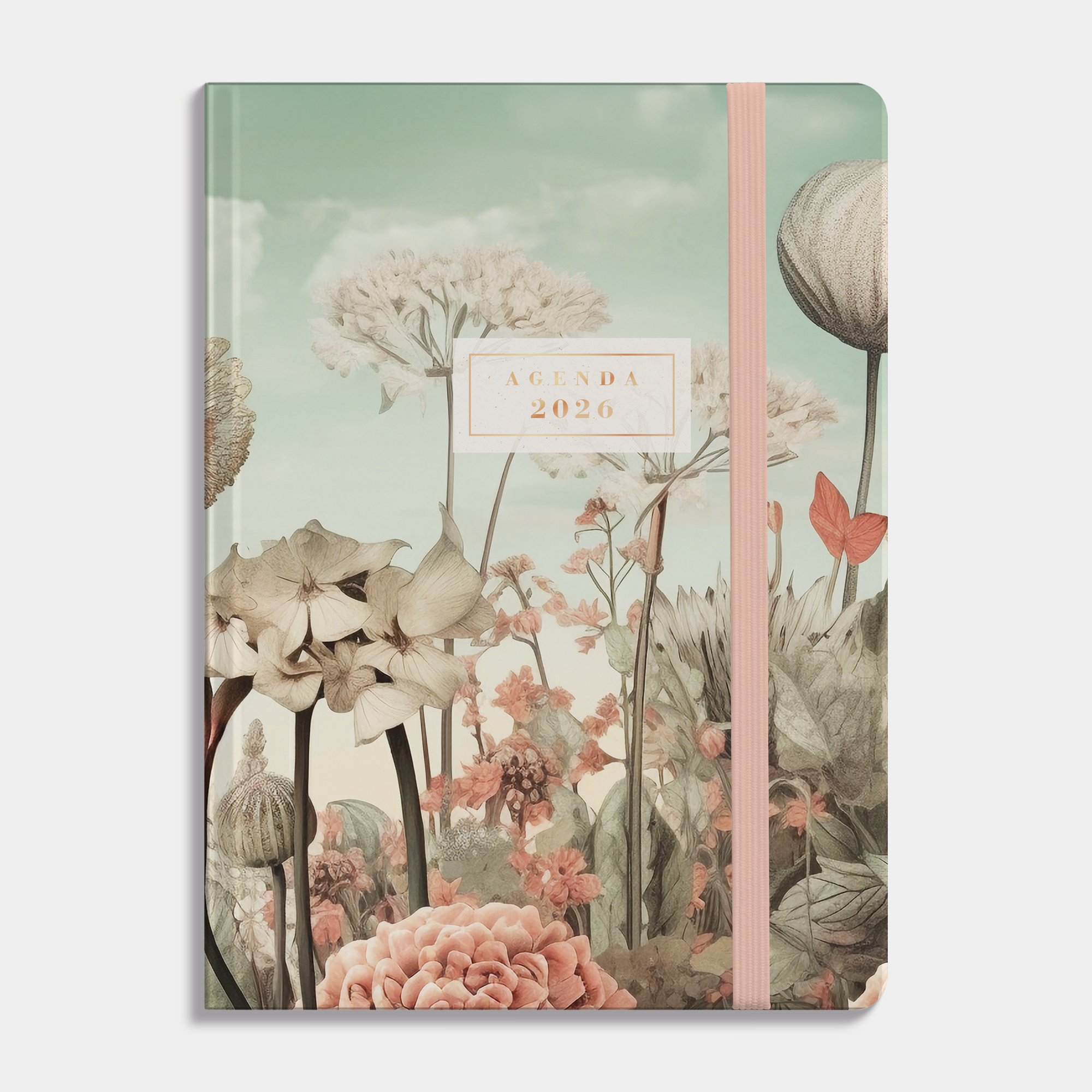 SOFT POCKET AGENDA 2026 A6 VELDBLOEMEN
