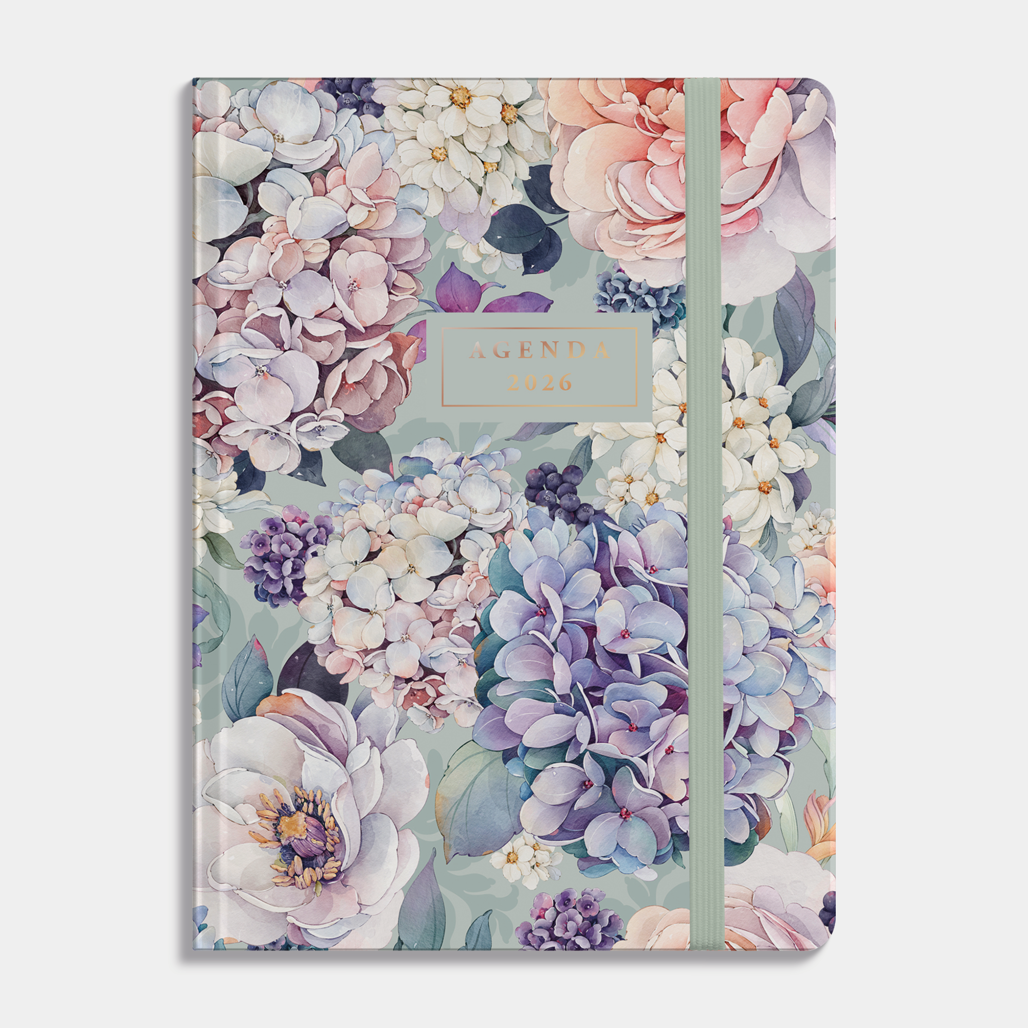 SOFT POCKET AGENDA 2026 A6 HORTENSIA