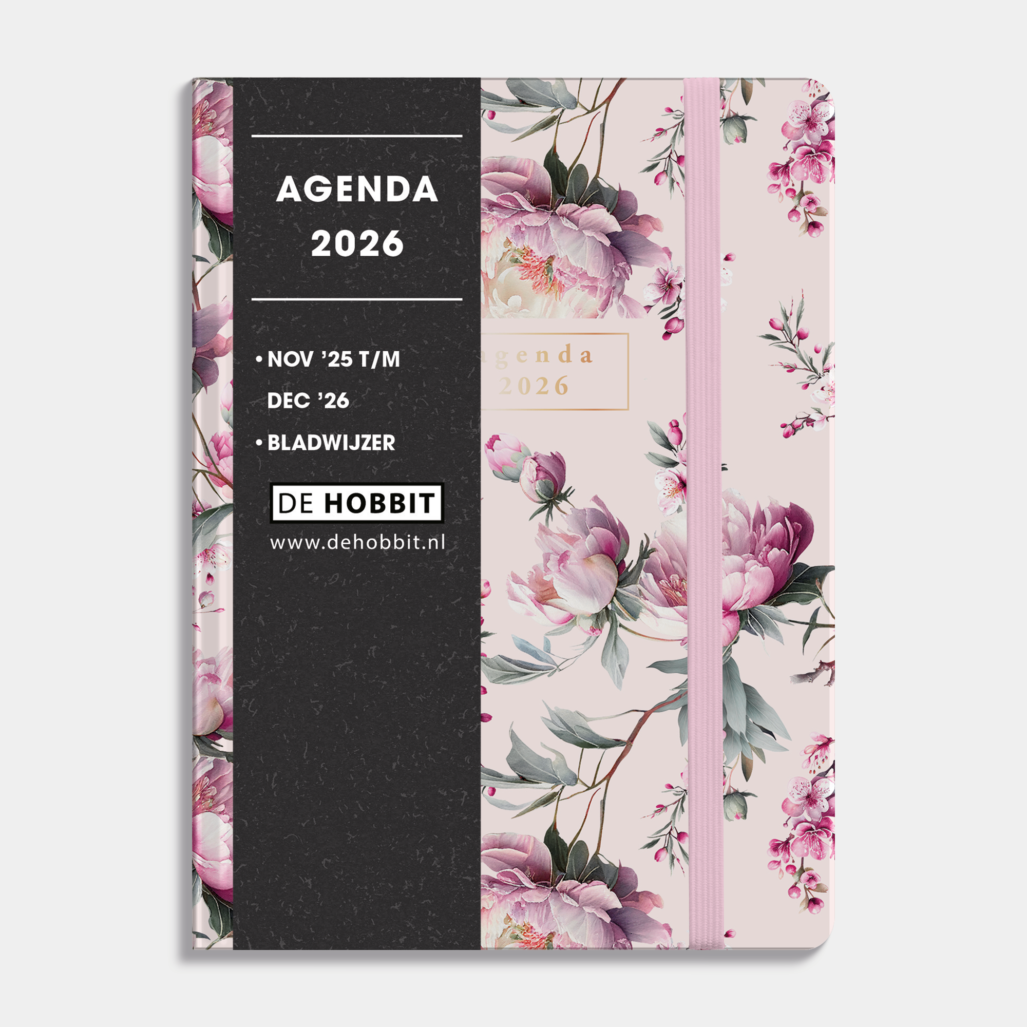 SOFT POCKET AGENDA 2026 A6 KERSENBLOESEM