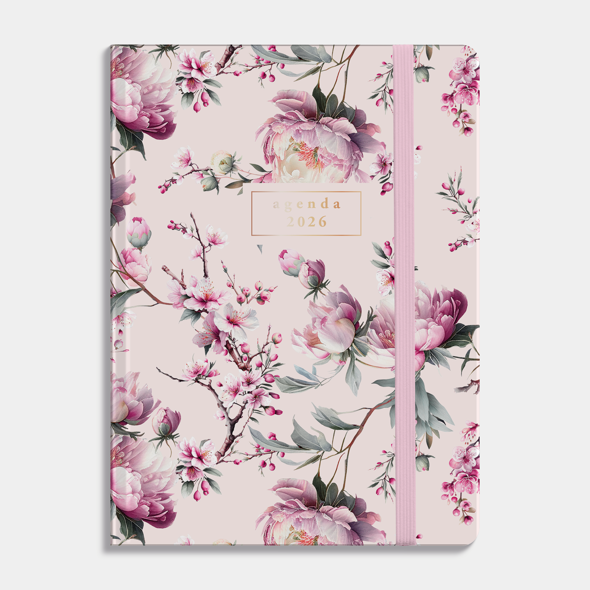 SOFT POCKET AGENDA 2026 A6 KERSENBLOESEM