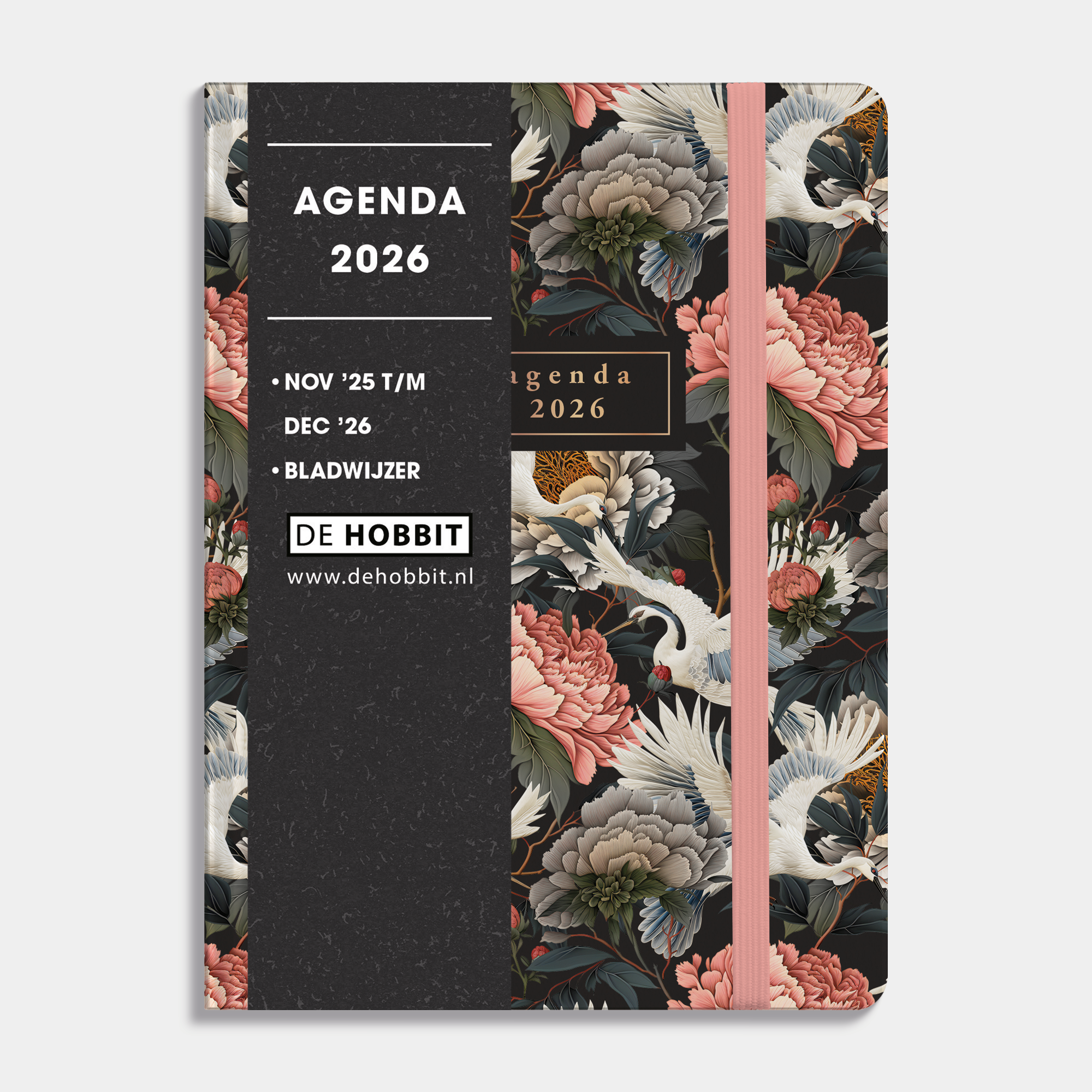 SOFT POCKET AGENDA 2026 A6 KRAANVOGELS