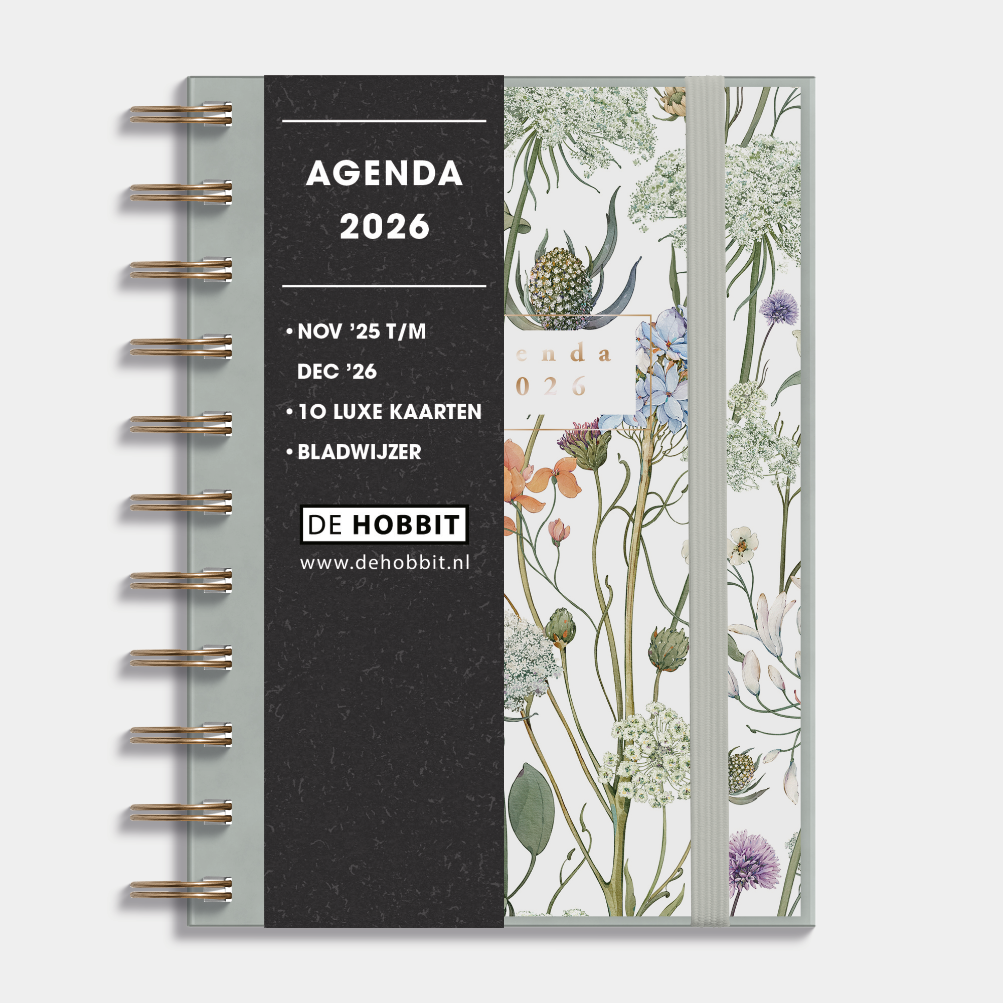 RINGBAND AGENDA 2026 A6 WEIDEBLOEMEN