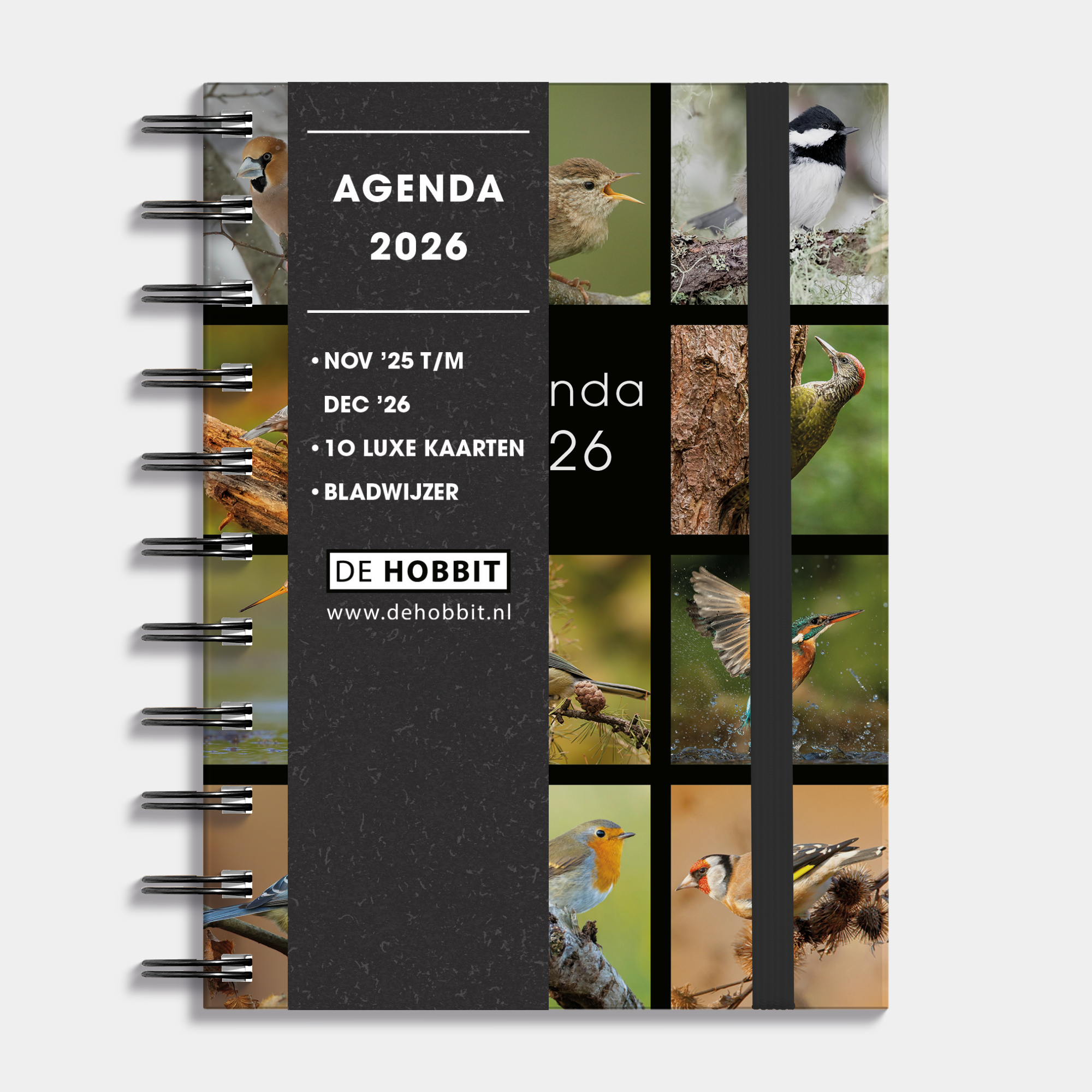 RINGBAND AGENDA 2026 A6 VOGELS