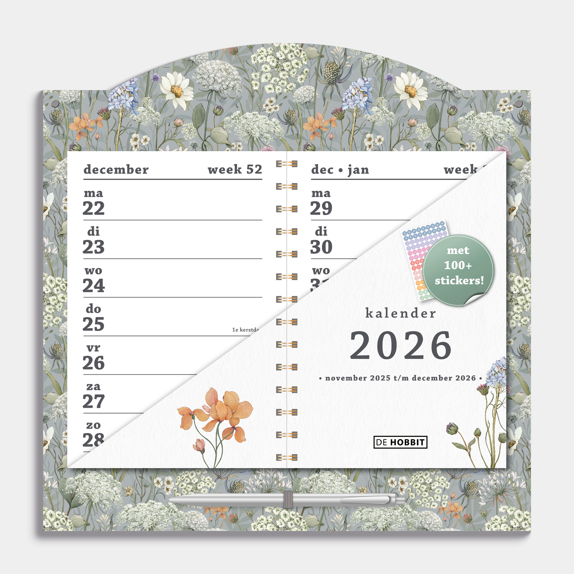 KALENDER 2026 2-WEEKS WEIDEBLOEMEN