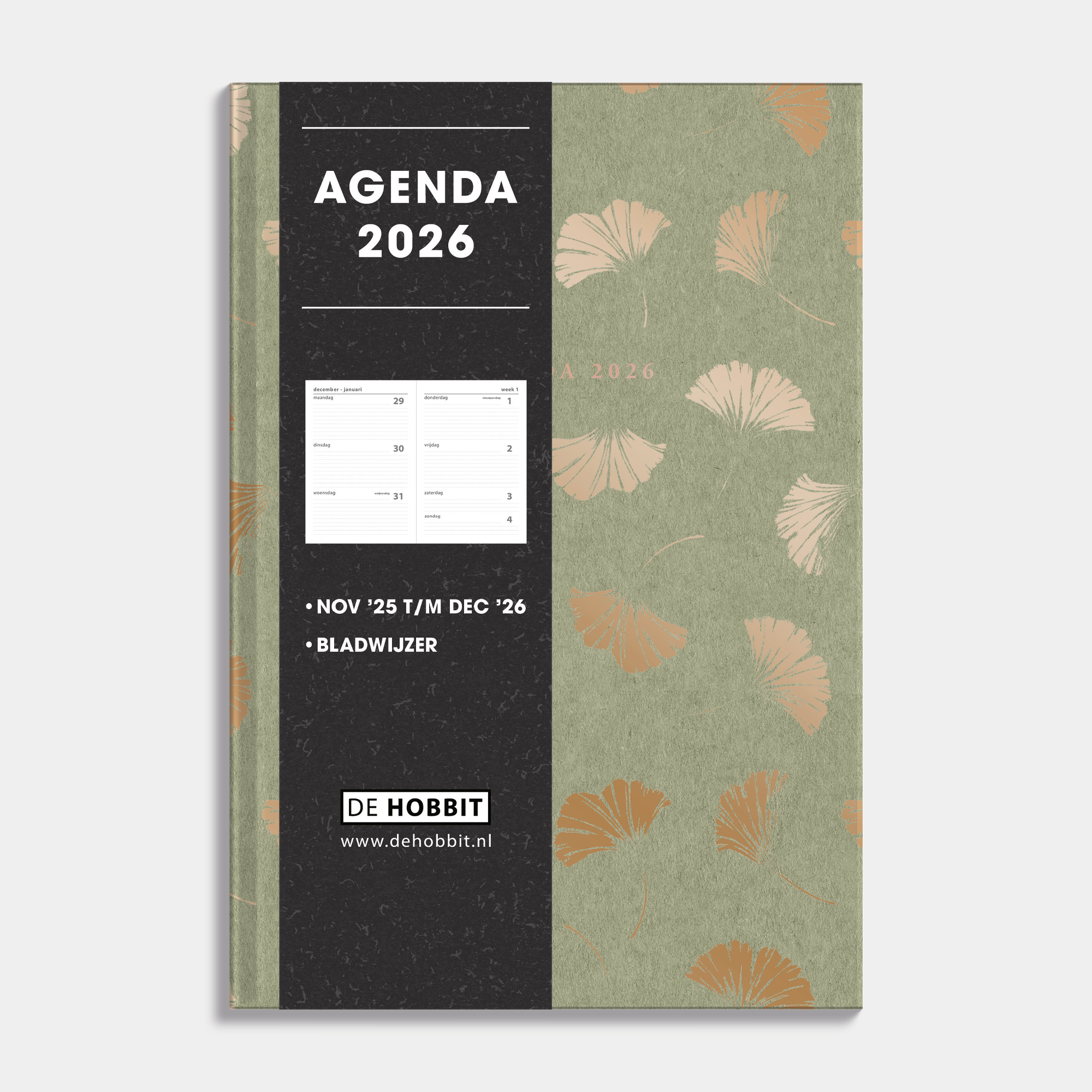 BASIC AGENDA 2026 A5 GINKGO GOUD