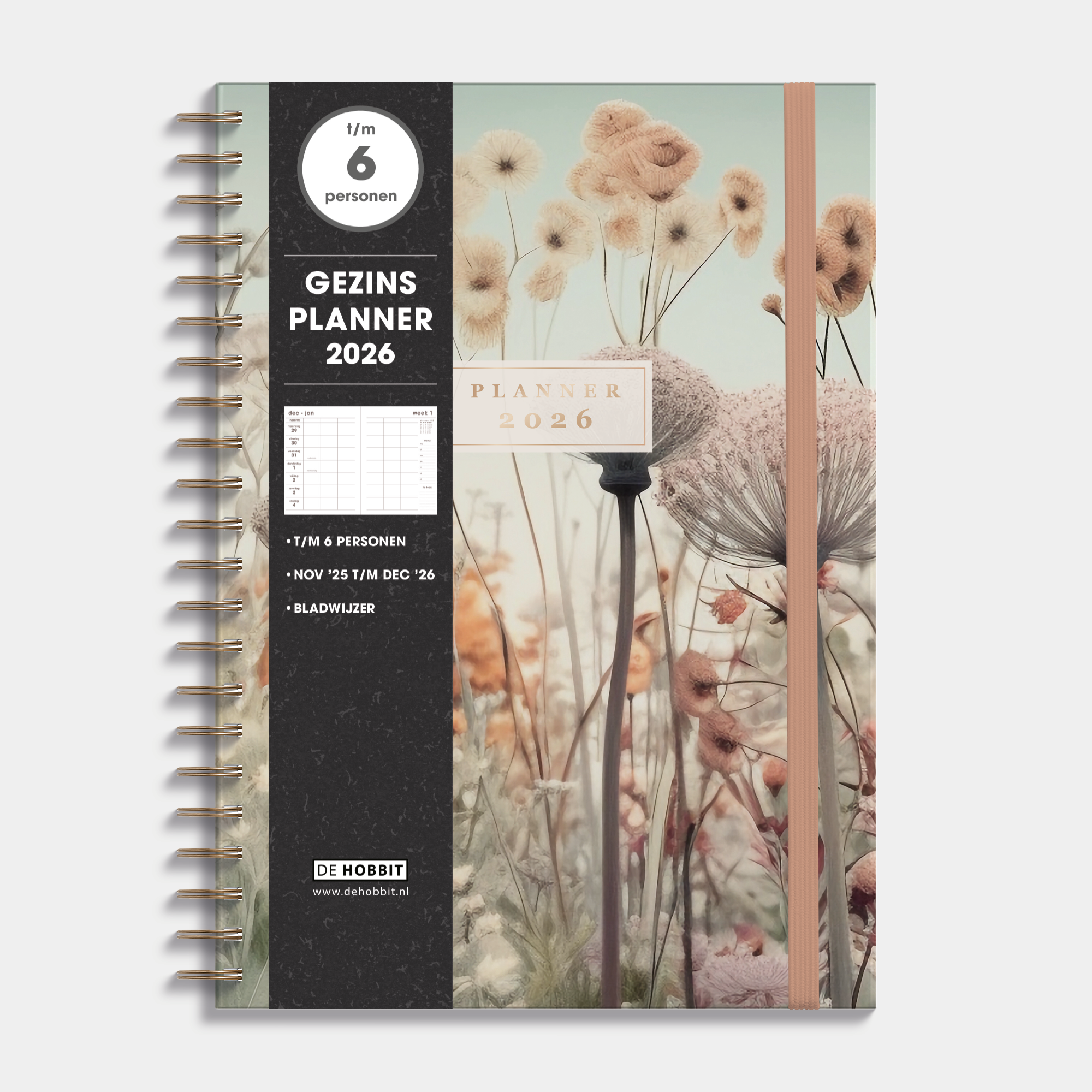 GEZINSAGENDA 2026 A4 VELDBLOEMEN