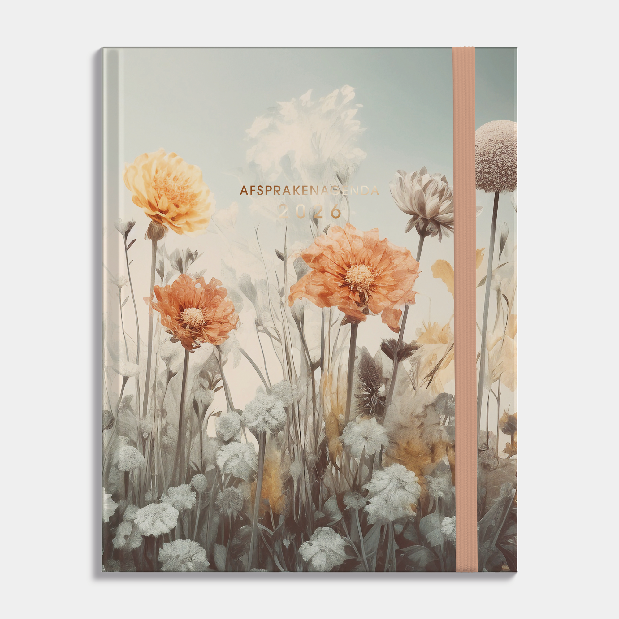 LUXE AFSPRAKENAGENDA 2025 A5+ VELDBLOEMEN