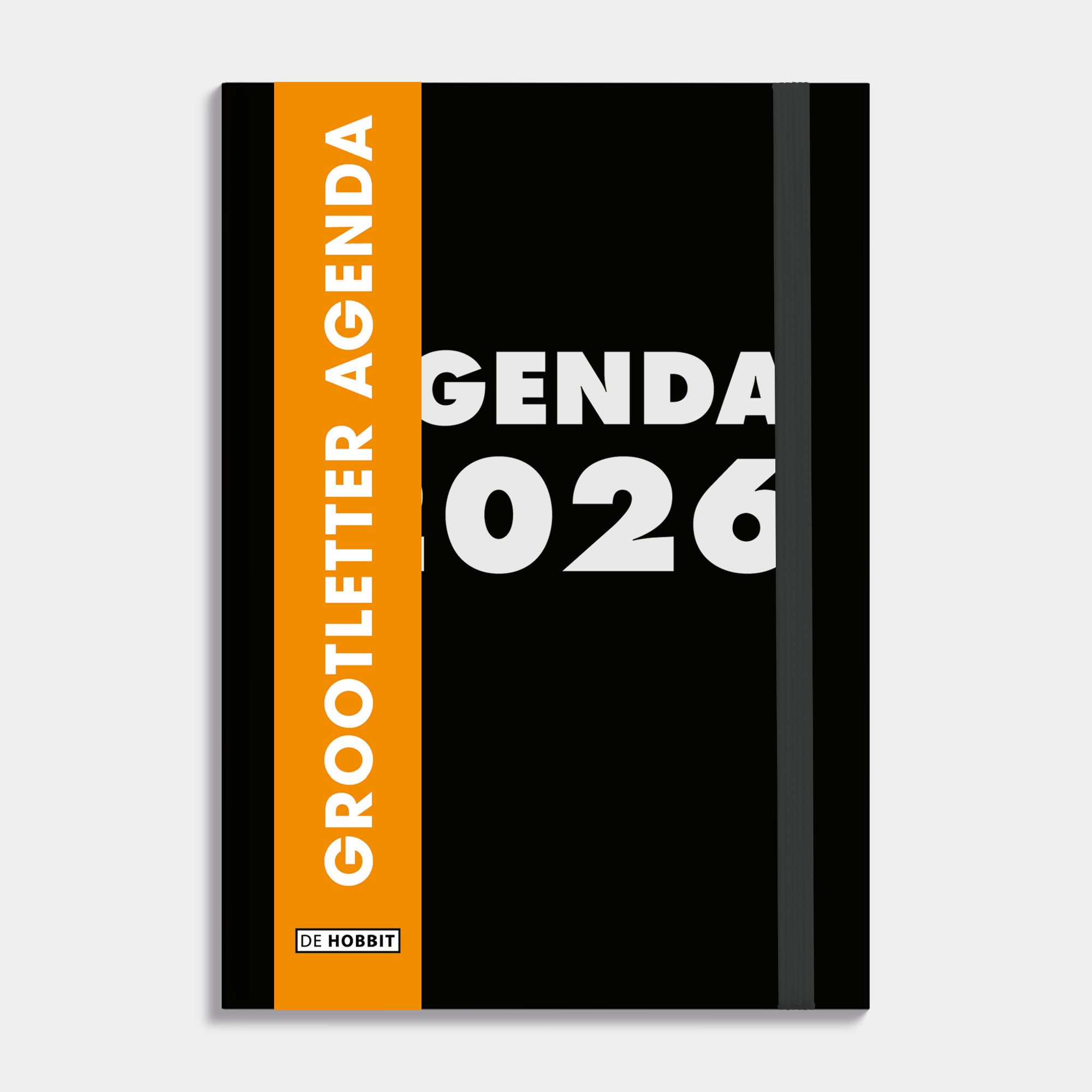 GROOTLETTER AGENDA 2026 A6 ZWART